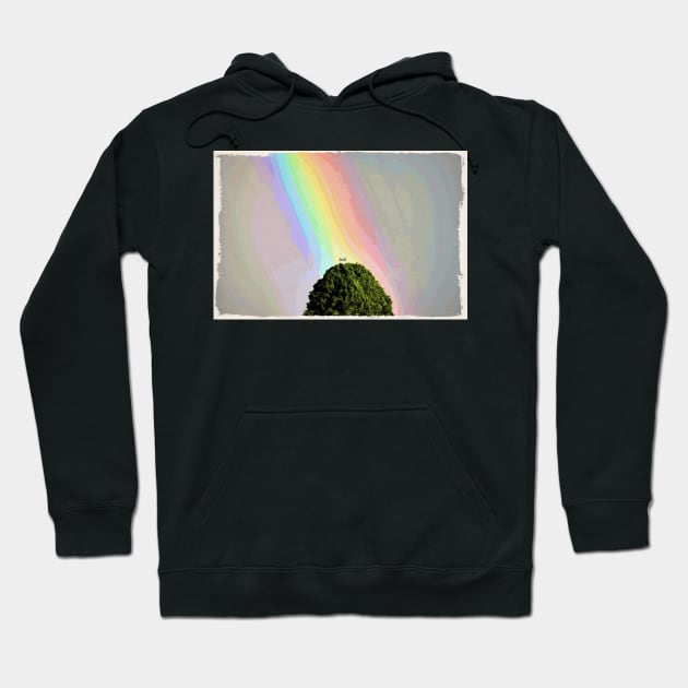 Rainbow / Maléa is looking for the goblin - children's book WolfArt Hoodie by RaphaelWolf